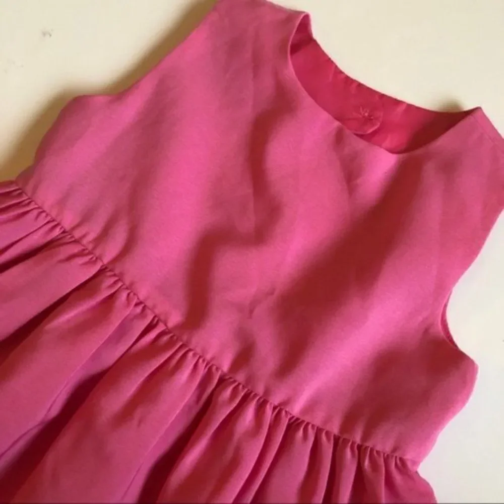 Gymboree Pink Floral Dress EUC